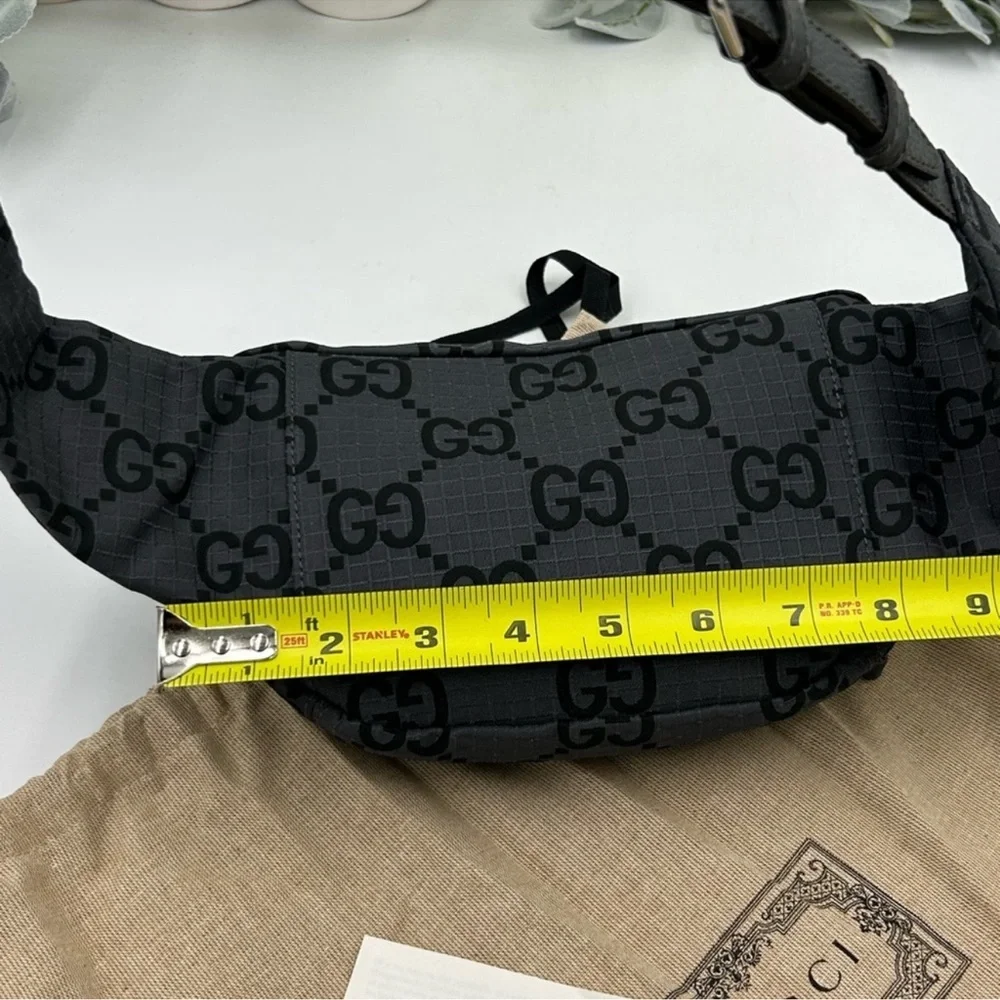 Gucci unisex jumbo GG adjustable belt bag size 80 cm made in Italy